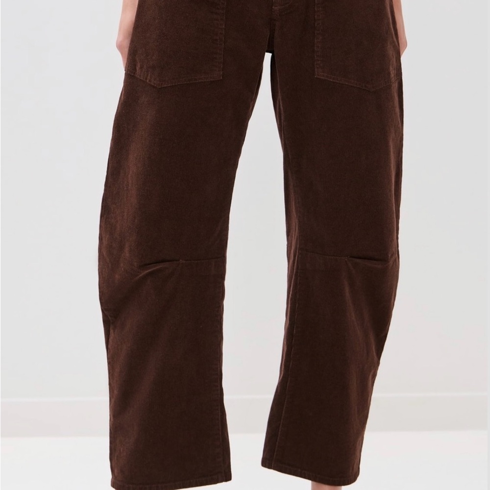 Nili Lotan Shon Corduroy Pants – Size 8 – NWT Merlot - Picture 2 of 6